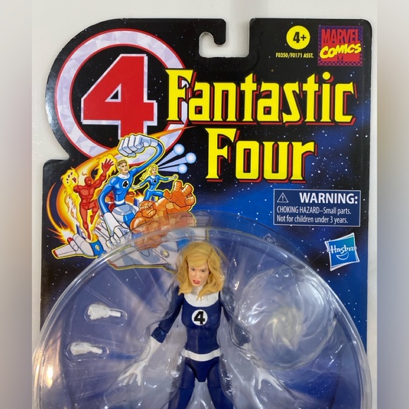 Marvel Comics Fantastic Four "Invisible Woman" 6 Inch Action Figure Hasbro F0350 - Picture 3 of 12